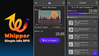 Emulate iPhone app Whipper - Idle RPG using MyAndroid Emulate iPhone app Whipper - Idle RPG using MyAndroid
