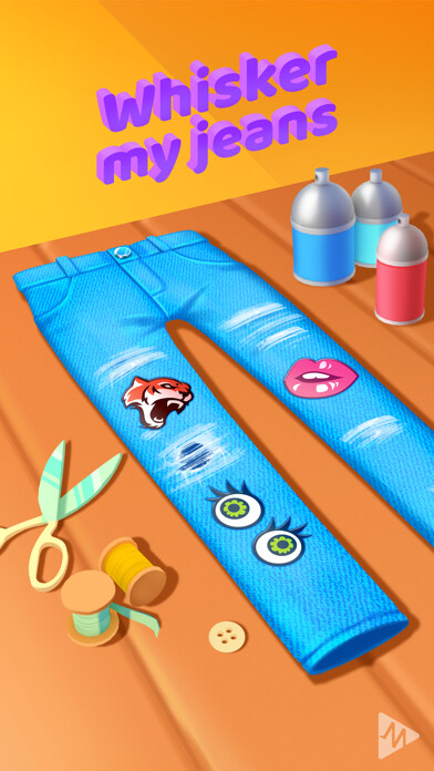 Emulate iPhone app Whisker my jeans using MyAndroid