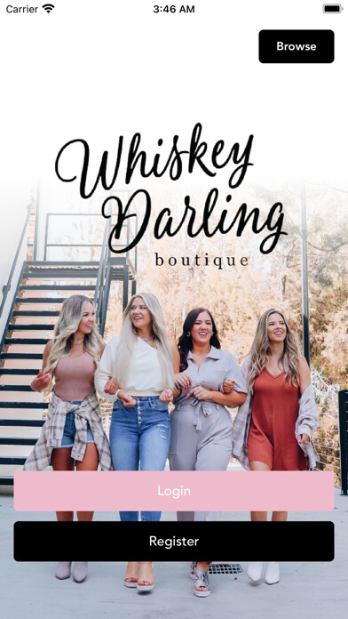 Emulate iPhone app Whiskey Darling Boutique using MyAndroid Emulate iPhone app Whiskey Darling Boutique using MyAndroid