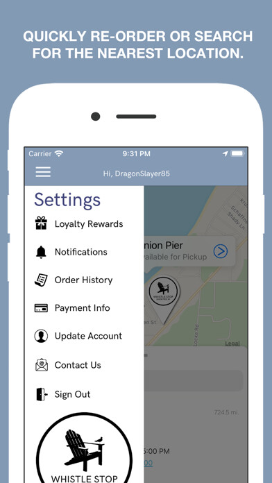 Emulate iPhone app Whistle Stop Grocery Ordering using MyAndroid Emulate iPhone app Whistle Stop Grocery Ordering using MyAndroid