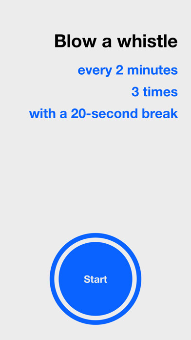 Emulate iPhone app Whistle Timer using MyAndroid Emulate iPhone app Whistle Timer using MyAndroid