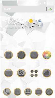 Emulate Android APK White And Grey Theme