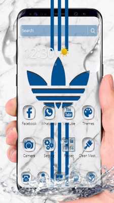 Emulate Android APK White Blue Sports Theme Emulate Android APK White Blue Sports Theme