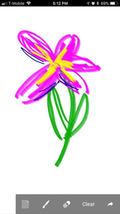 Emulate iPhone app Whiteboard Draw using MyAndroid