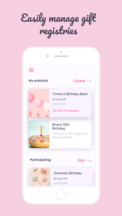 Emulate iPhone app White Bow Gift Registry using MyAndroid Emulate iPhone app White Bow Gift Registry using MyAndroid