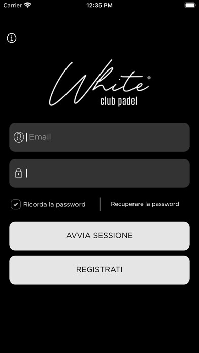 Emulate iPhone app White Club Padel using MyAndroid Emulate iPhone app White Club Padel using MyAndroid