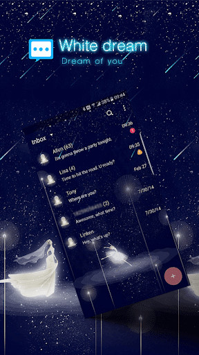 Run android online APK White Dream skin (Next SMS) from MyAndroid or emulate White Dream skin (Next SMS) using MyAndroid Run android online APK White Dream skin (Next SMS) from MyAndroid or emulate White Dream skin (Next SMS) using MyAndroid