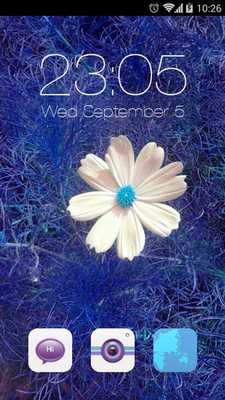 Emulate Android APK White Flower Theme Emulate Android APK White Flower Theme