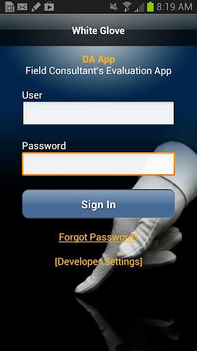 Run android online APK White Glove from MyAndroid or emulate White Glove using MyAndroid