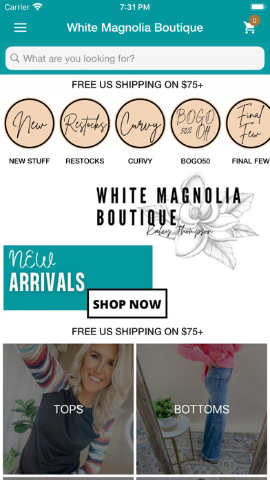 Run android online APK White Magnolia Boutique from MyAndroid or emulate White Magnolia Boutique using MyAndroid