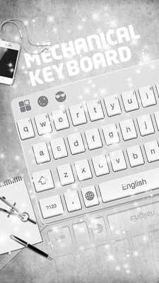 Emulate Android APK White Mechanical Keyboard Emulate Android APK White Mechanical Keyboard
