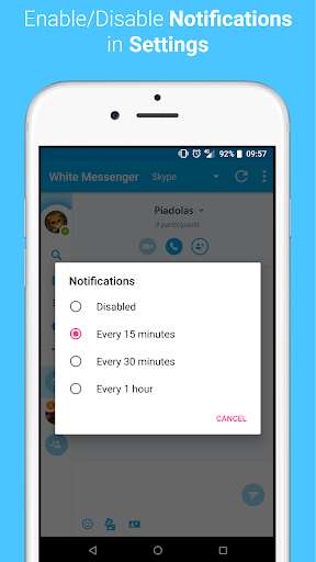Run android online APK White Messenger from MyAndroid or emulate White Messenger using MyAndroid