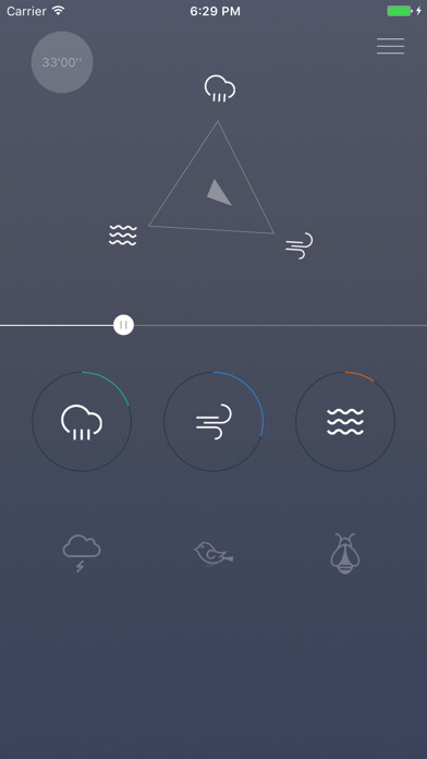 Emulate iPhone app white noise-sounds for sleep and relaxation using MyAndroid