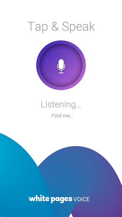Emulate iPhone app White Pages Voice using MyAndroid