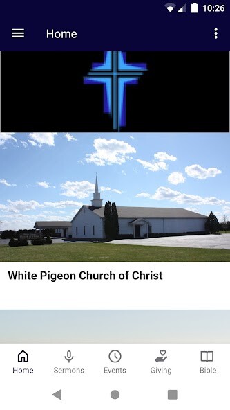 Run android online APK White Pigeon Church of Christ from MyAndroid or emulate White Pigeon Church of Christ using MyAndroid