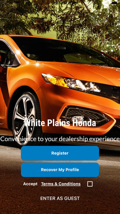 Emulate iPhone app White Plains Honda DealerApp using MyAndroid Emulate iPhone app White Plains Honda DealerApp using MyAndroid