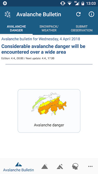 Run android online APK White Risk - SLF Avalanche App from MyAndroid or emulate White Risk - SLF Avalanche App using MyAndroid Run android online APK White Risk - SLF Avalanche App from MyAndroid or emulate White Risk - SLF Avalanche App using MyAndroid