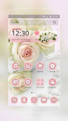 Emulate Android APK White Rose Flower Emulate Android APK White Rose Flower
