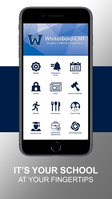 Emulate iPhone app Whitesboro CSD using MyAndroid