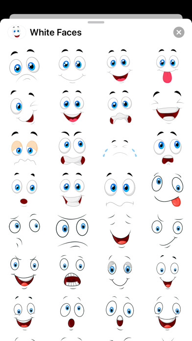 Emulate iPhone app White Smiley Emoji Stickers using MyAndroid Emulate iPhone app White Smiley Emoji Stickers using MyAndroid