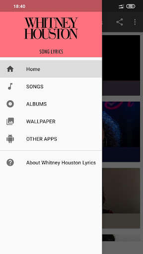 Run android online APK Whitney Houston Lyrics from MyAndroid or emulate Whitney Houston Lyrics using MyAndroid