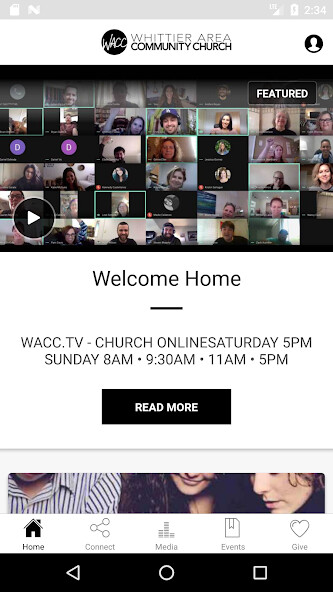 Run android online APK Whittier Area Community Church from MyAndroid or emulate Whittier Area Community Church using MyAndroid
