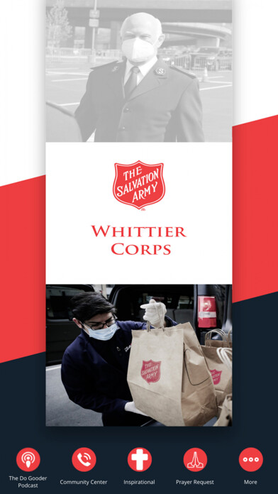 Emulate iPhone app Whittier Corps using MyAndroid