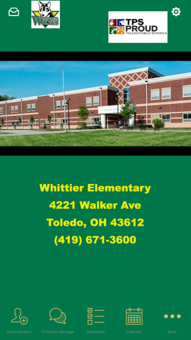 Emulate iPhone app WhittierTPS using MyAndroid Emulate iPhone app WhittierTPS using MyAndroid