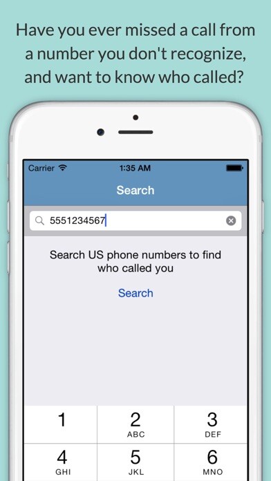 Emulate iPhone app Who Called Me using MyAndroid