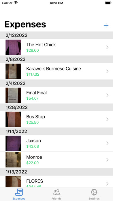 Emulate iPhone app Who Got That using MyAndroid