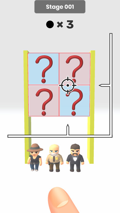 Emulate iPhone app Who is criminal? using MyAndroid