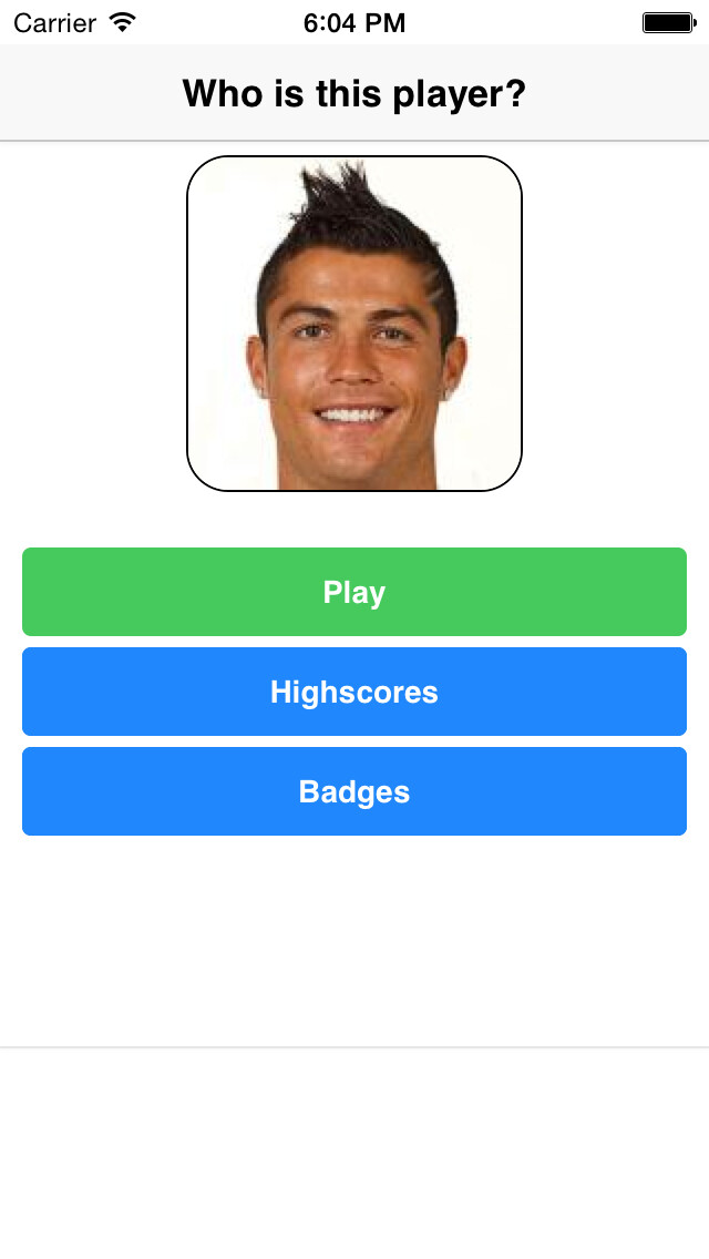 Emulate iPhone app Who is this player? using MyAndroid Emulate iPhone app Who is this player? using MyAndroid