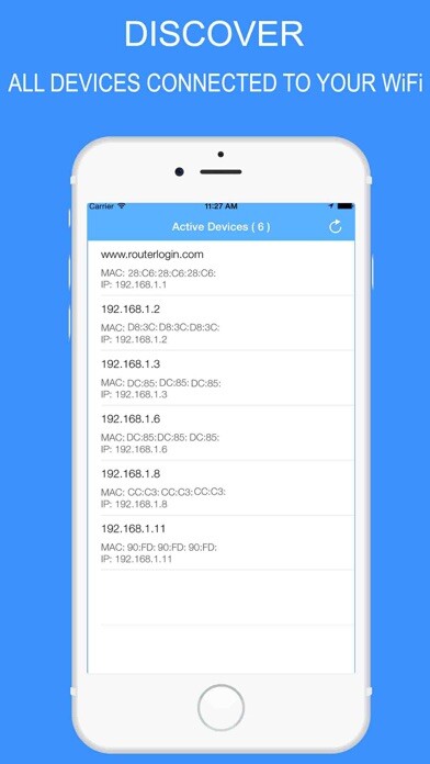 Emulate iPhone app Who is Using My WiFi - Router using MyAndroid Emulate iPhone app Who is Using My WiFi - Router using MyAndroid