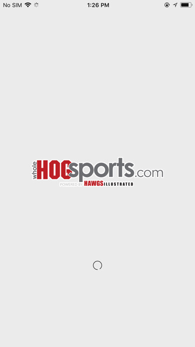 Emulate iPhone app Whole Hog Sports using MyAndroid