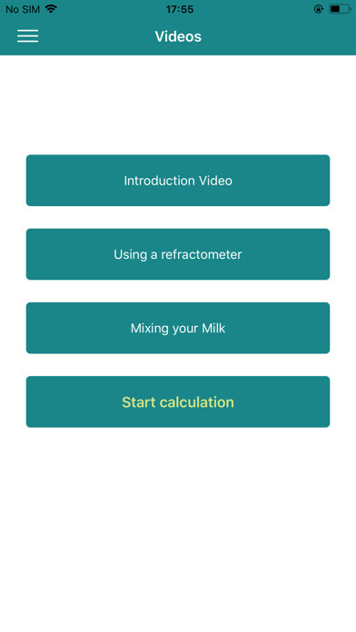 Emulate iPhone app Whole Milk Today using MyAndroid