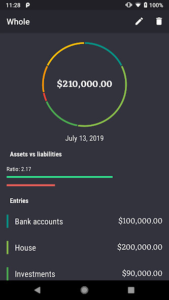 Run android online APK Whole - Net Worth Tracker and Calculator from MyAndroid or emulate Whole - Net Worth Tracker and Calculator using MyAndroid Run android online APK Whole - Net Worth Tracker and Calculator from MyAndroid or emulate Whole - Net Worth Tracker and Calculator using MyAndroid