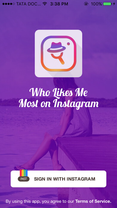 Emulate iPhone app Who Likes Me Most on the Instagram using MyAndroid
