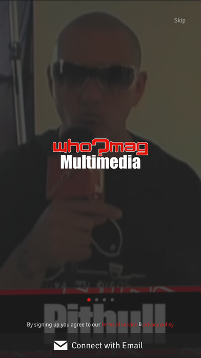 Emulate iPhone app WHO?MAG Multimedia using MyAndroid