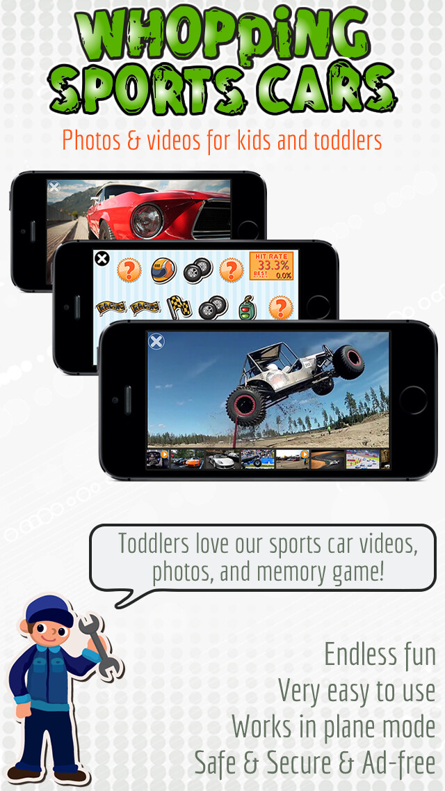 Emulate iPhone app Whopping Sports Cars — The photo and video app for kids and toddlers using MyAndroid Emulate iPhone app Whopping Sports Cars — The photo and video app for kids and toddlers using MyAndroid