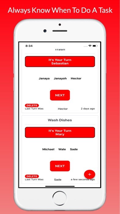 Emulate iPhone app Whos Next using MyAndroid Emulate iPhone app Whos Next using MyAndroid