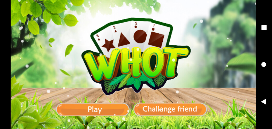 Run android online APK Whot from MyAndroid or emulate Whot using MyAndroid