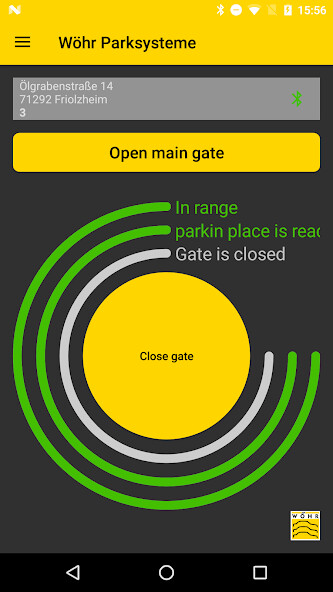 Run android online APK WÖHR Smart-Parking-App from MyAndroid or emulate WÖHR Smart-Parking-App using MyAndroid