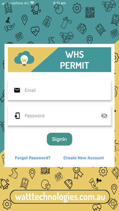 Emulate iPhone app WHS Permit using MyAndroid