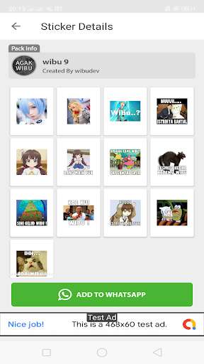 Run android online APK Wibu Sticker WA Lucu from MyAndroid or emulate Wibu Sticker WA Lucu using MyAndroid