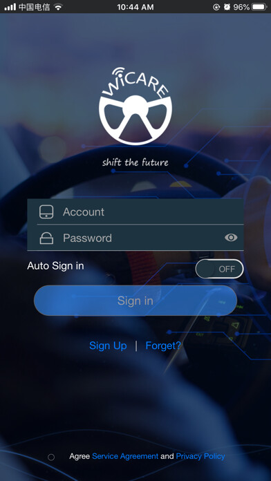 Emulate iPhone app WiCARE using MyAndroid