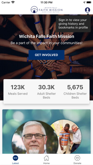 Emulate iPhone app Wichita Falls Faith Mission using MyAndroid Emulate iPhone app Wichita Falls Faith Mission using MyAndroid
