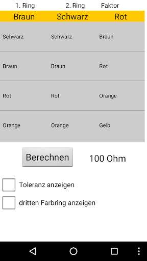 Run android online APK Widerstands-Farbcode berechnen from MyAndroid or emulate Widerstands-Farbcode berechnen using MyAndroid Run android online APK Widerstands-Farbcode berechnen from MyAndroid or emulate Widerstands-Farbcode berechnen using MyAndroid