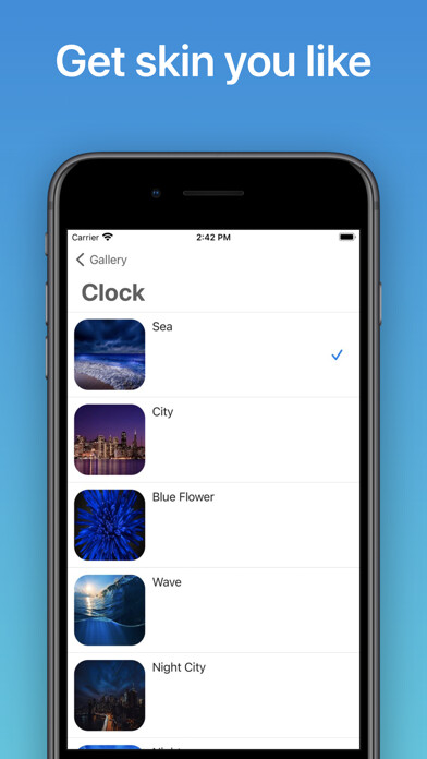 Emulate iPhone app Widget & daily quotes – clock using MyAndroid Emulate iPhone app Widget & daily quotes – clock using MyAndroid