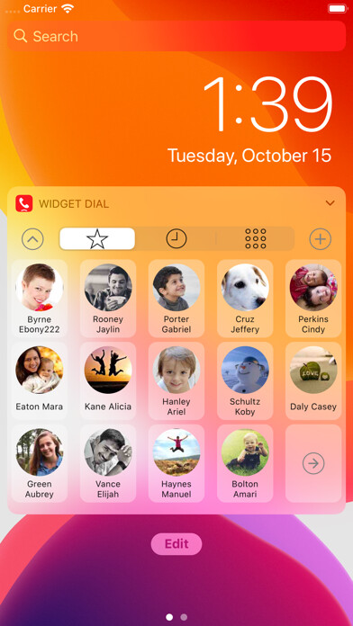 Emulate iPhone app Widget Dial using MyAndroid Emulate iPhone app Widget Dial using MyAndroid