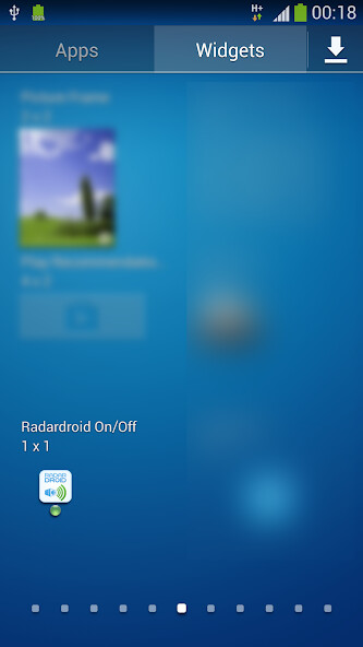 Run android online APK Widget for Radardroid Pro from MyAndroid or emulate Widget for Radardroid Pro using MyAndroid